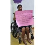 #ENDSARS Girl in Wheelchair2