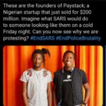 #ENDSARS Paystack Nigeria startup founders